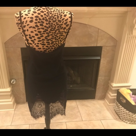 Forty Five Ten black Slip Dress - Picture 2 of 4